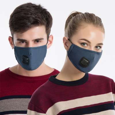 Wholesale n95 fashion nose face mask dust, reusable cotton dust mask, printed custom anti dust mask face with valve